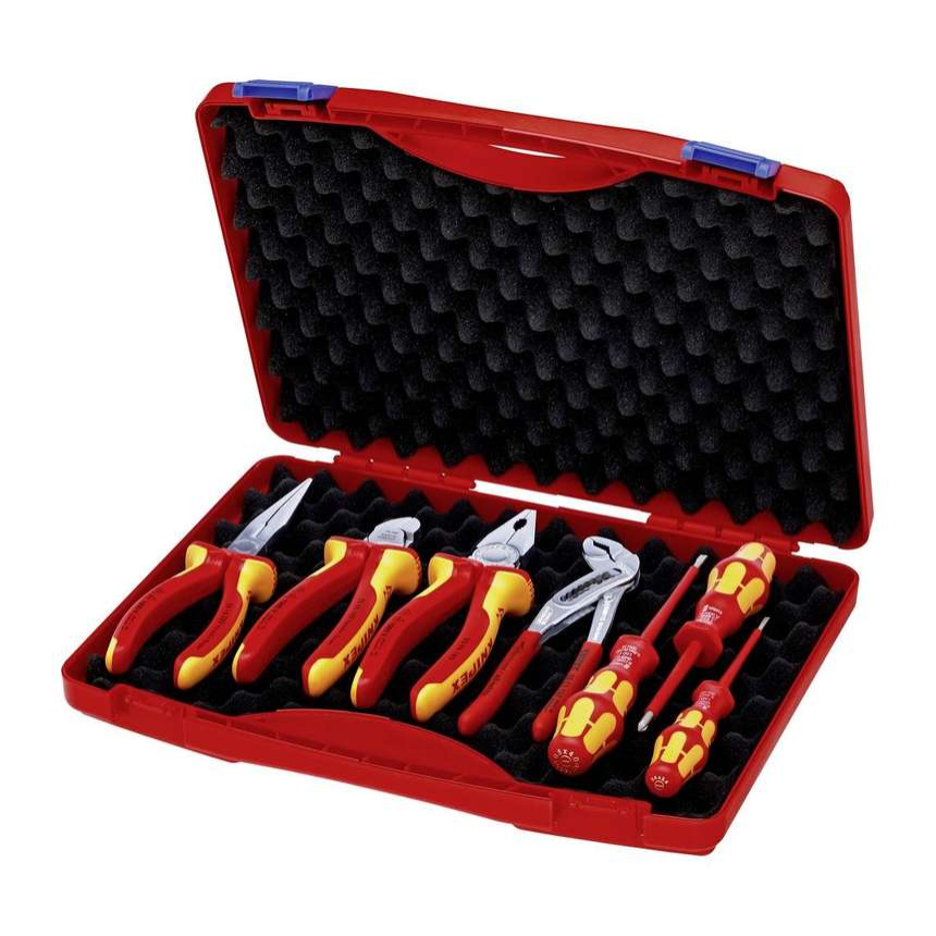 Kufrík na náradie KNIPEX 00 21 15 - sada 7 dielov