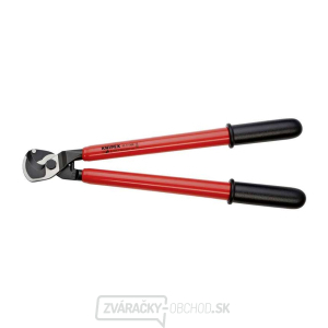 Káblové nožnice 500 mm, VDE 1000 V. KNIPEX 95 17 500 - chrómovanie, VDE izolácia ponorením Káblové nožnice 500 mm, VDE 1000 V. KNIPEX 95 17 500 - chrómovanie, VDE izolácia ponorením gallery main image