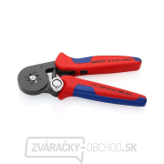 Samonastavovacie kliešte 180 mm KNIPEX 97 53 04 - na lisovanie káblových koncoviek náhled