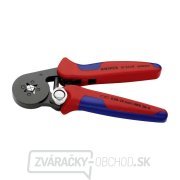 Samonastavovacie kliešte 180 mm KNIPEX 97 53 04 - na lisovanie káblových koncoviek náhled