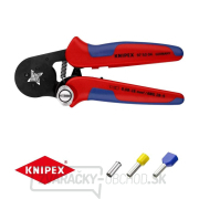Samonastavovacie kliešte 180 mm KNIPEX 97 53 04 - na lisovanie káblových koncoviek gallery main image