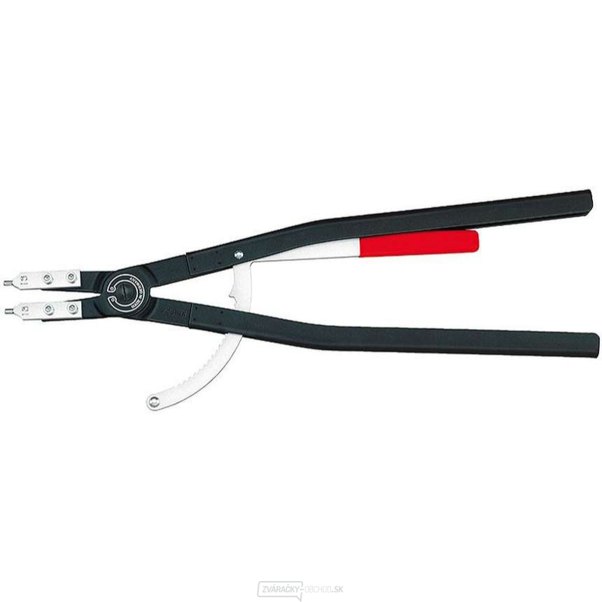 Kliešte na poistné krúžky 580 mm, vnútorné rovné. Knipex - 44 10 J6 - DIN 5265 C