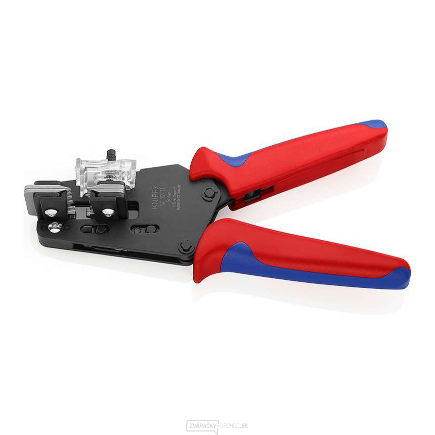 Odstraňovacie kliešte 195 mm, univerzálne. KNIPEX 12 12 11 - leštená hlava, viaczložkové puzdrá