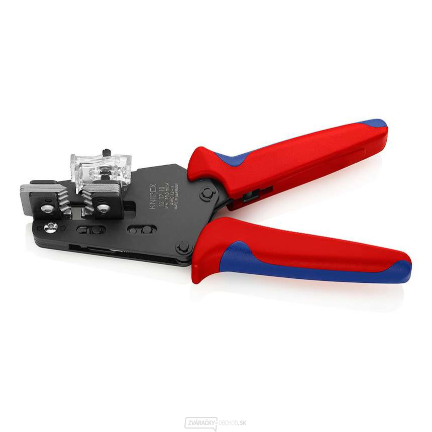 Odstraňovacie kliešte 195 mm, univerzálne. KNIPEX 12 12 10 - leštená hlava, viaczložkové puzdrá