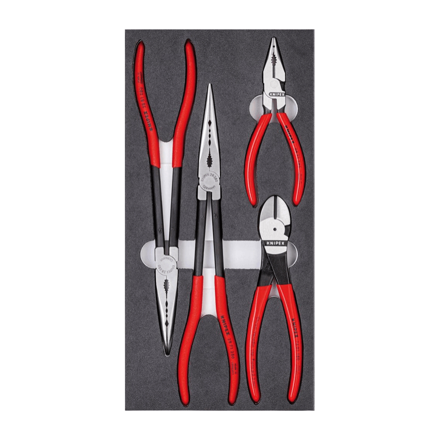 Knipex kliešte 00 20 01 V16 - balenie pre vozidlá (sada 4 ks)