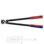 Káblové nožnice 500 mm. KNIPEX 95 12 500 - leštené, viaczložkové objímky gallery main image