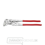 Kliešte, kliešťový kľúč XL 400 mm, Knipex 86 03 400 - chrómované Náhľad