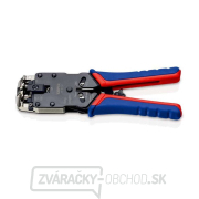 Krimpovacie kliešte pre západné konektory 200 mm Knipex 97 51 12 náhled