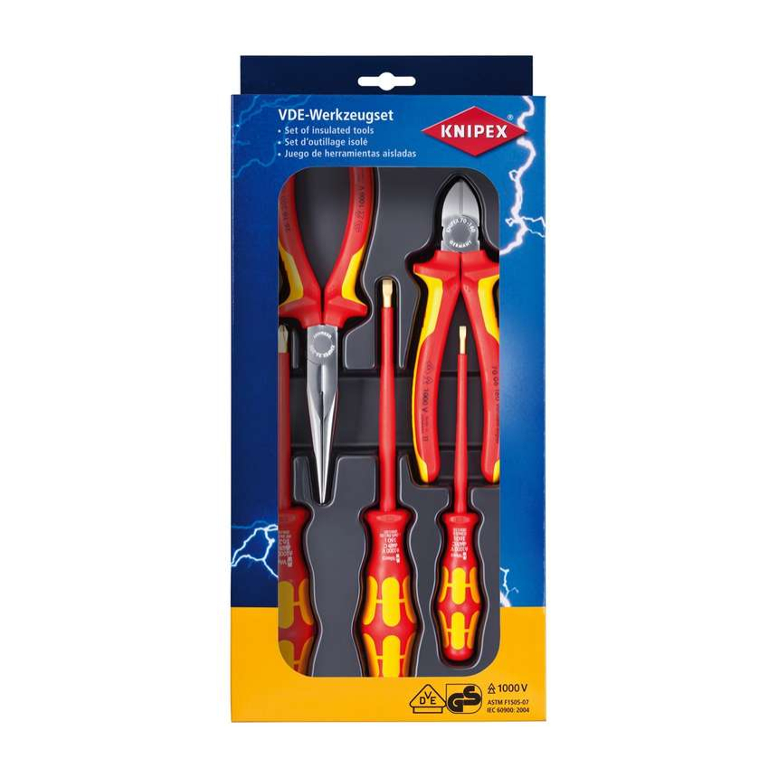 Balenie montážnych klieští KNIPEX 00 20 13 - sada 3 dielov