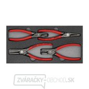 Knipex kliešte 00 20 01 V09 - SRZ 3 balenia v penovej vložke (sada 4 ks) gallery main image