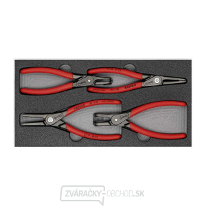 Knipex kliešte 00 20 01 V09 - SRZ 3 balenia v penovej vložke (sada 4 ks) gallery main image