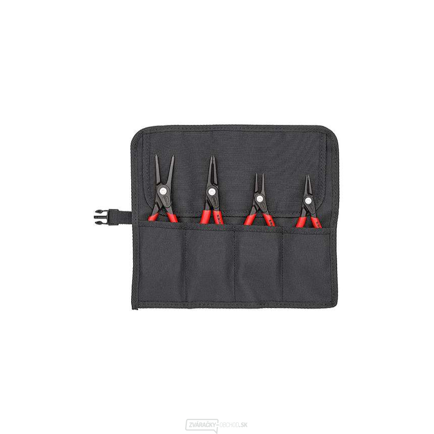 KNIPEX 00 19 57 Sada presných klieští na poistné krúžky - 4 diely