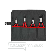 Kliešte na bezpečnostné krúžky KNIPEX 00 19 56 V01 (sada 4 dielov) Kliešte na bezpečnostné krúžky KNIPEX 00 19 56 V01 (sada 4 dielov) gallery main image