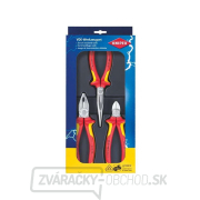 KNIPEX 00 20 12 Balenie montážnych klieští VDE - sada 3 dielov Náhľad