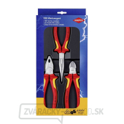 KNIPEX 00 20 12 Balenie montážnych klieští VDE - sada 3 dielov Náhľad