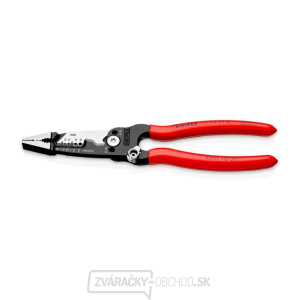Multifunkčné elektrikárske kliešte 200 mm WireStripper Knipex 13 71 8 - americký model gallery main image