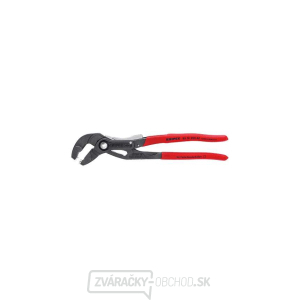 Kliešte na hadicové spony KNIPEX 85 51 250 AF, 250 mm - uzamykateľné, protišmyková rukoväť, atramentovo sivé fosfátované gallery main image