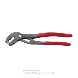 Kliešte na hadicové spony 180 mm Knipex 85 51 180 A gallery main image