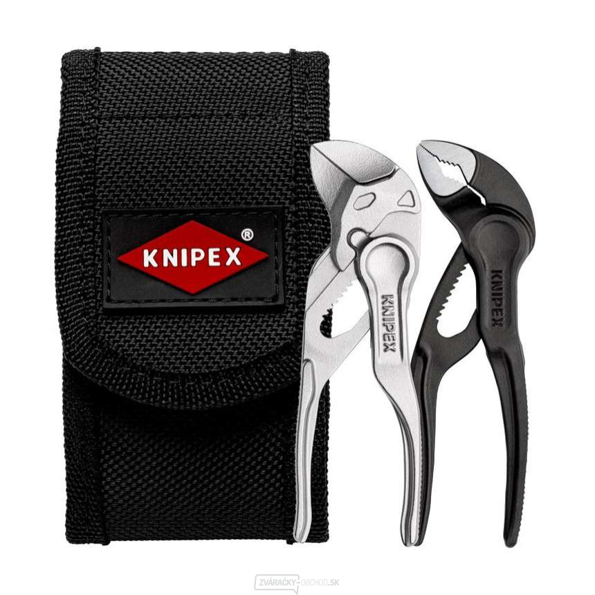 Kliešte KNIPEX 00 20 72 V04 XS, taška na opasok s náradím XS (2 ks)