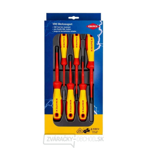 Elektrikárske skrutkovače PH/S-PZ/S-SL VDE Knipex 00 20 12 V05 (sada 6 ks) Elektrikárske skrutkovače PH/S-PZ/S-SL VDE Knipex 00 20 12 V05 (sada 6 ks) gallery main image