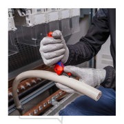 Odkrývací nôž Knipex 16 50 145 SB s vodiacou pätkou náhled