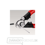 Nožnice na oceľové laná Knipex 95 62 190 (do 5 mm) náhled