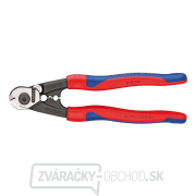 Nožnice na oceľové laná Knipex 95 62 190 (do 5 mm) gallery main image