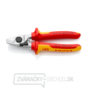 Nožnice na káble Knipex s otváracou pružinou 95 26 165 gallery main image