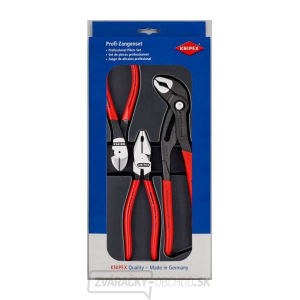 Balenie výkonných klieští KNIPEX 00 20 10 - sada 3 dielov Balenie výkonných klieští KNIPEX 00 20 10 - sada 3 dielov gallery main image