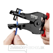 Automatické odizolovacie kliešte 180 mm KNIPEX 12 21 180 - leštené, plastové puzdrá Náhľad