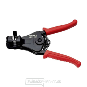 Automatické odizolovacie kliešte 180 mm KNIPEX 12 21 180 - leštené, plastové puzdrá Automatické odizolovacie kliešte 180 mm KNIPEX 12 21 180 - leštené, plastové puzdrá gallery main image