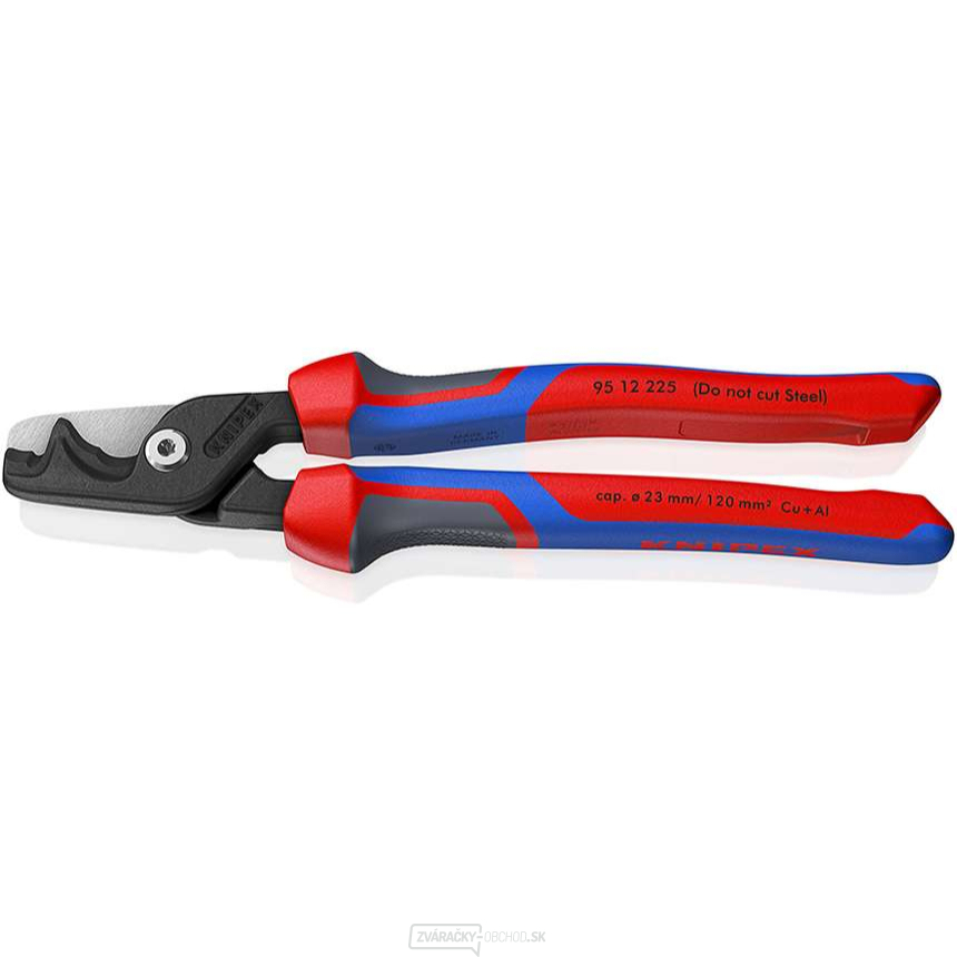 Strihač káblov StepCut XL 225 mm Knipex 95 12 225