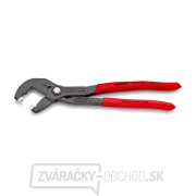 Kliešte na hadicové spony KNIPEX 85 51 250 C, 250 mm - protišmyková rukoväť, atramentovo sivé fosfátované Náhľad