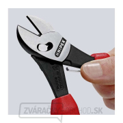 Bočné nožnice Knipex TwinForce 180 mm so skosením Náhľad