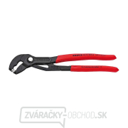 Kliešte na hadicové spony KNIPEX 85 51 250 A, 250 mm - protišmyková rukoväť, atramentovo sivá fosfátová farba Náhľad