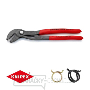 Kliešte na hadicové spony KNIPEX 85 51 250 A, 250 mm - protišmyková rukoväť, atramentovo sivá fosfátová farba gallery main image