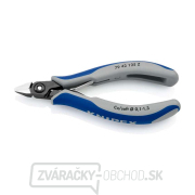 Presné bočné frézy na elektroniku 125 mm Knipex 79 42 125 - leštená hlava, viaczložkové puzdrá Náhľad