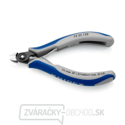 Presné bočné frézy na elektroniku 120 mm Knipex 79 22 120 - leštená hlava, viaczložkové puzdrá Náhľad