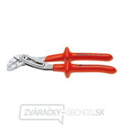 Aligátorové inštalatérske kliešte 300 mm - 1000 V. KNIPEX 88 07 300 - chrómované, VDE izolácia ponorením gallery main image