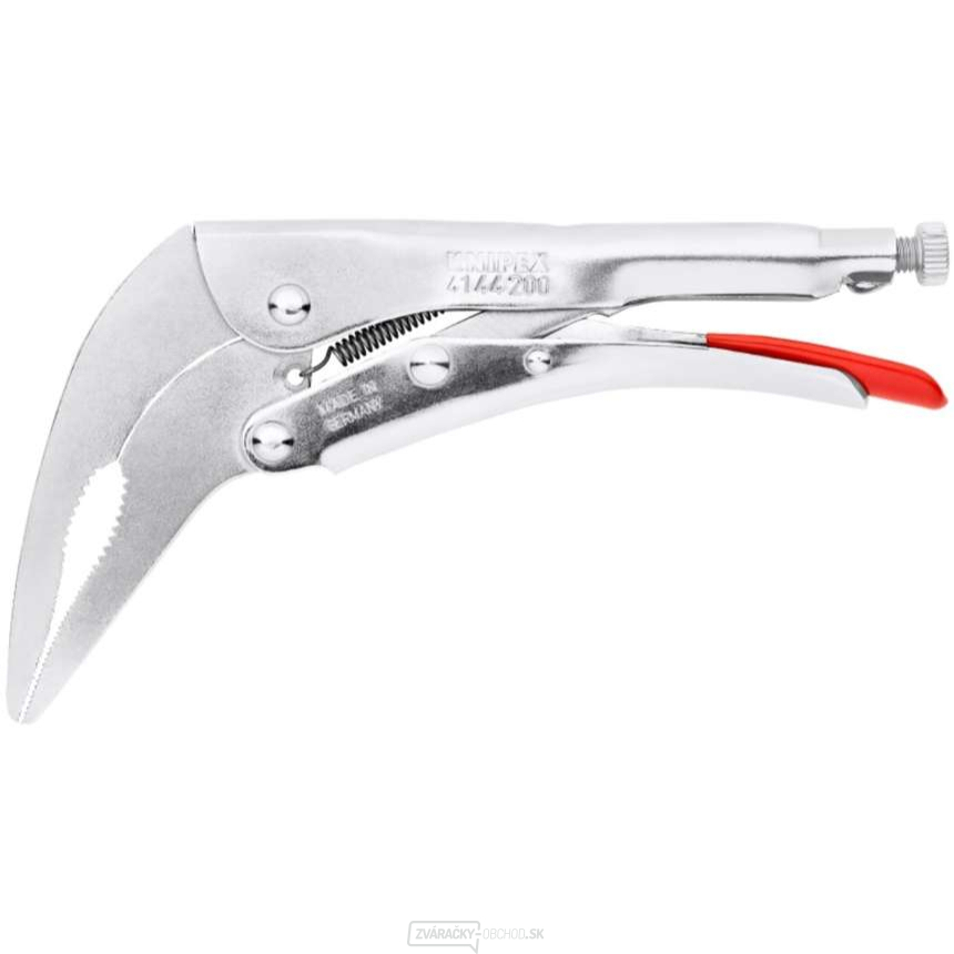 Uhlové samosvorné kliešte 200 mm Knipex Langbeck Grip