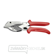 Nožnice na šikmé rezy 215 mm Knipex 94 35 215 (plastové a gumové profily) gallery main image