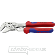 Kliešte, kliešťový kľúč 150 mm, Knipex 86 05 150 - chrómované, viackomponentné rukoväte gallery main image