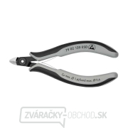 Presné bočné nožnice na elektroniku 120 mm Knipex 79 02 120 ESD - leštená hlava, viaczložkové puzdrá gallery main image