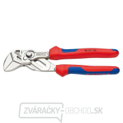 Kliešte, kliešťový kľúč 180 mm, Knipex 86 05 180 - chrómované, viaczložkové puzdrá gallery main image