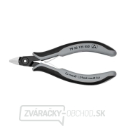 Presné bočné frézy na elektroniku 125 mm KNIPEX 79 32 125 ESD - leštená hlava, viaczložkové puzdrá gallery main image