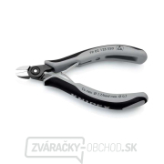 Presné bočné nožnice na elektroniku 125 mm Knipex 79 02 125 ESD - leštená hlava, viaczložkové puzdrá Náhľad