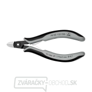 Presné bočné nožnice na elektroniku 125 mm Knipex 79 02 125 ESD - leštená hlava, viaczložkové puzdrá Presné bočné nožnice na elektroniku 125 mm Knipex 79 02 125 ESD - leštená hlava, viaczložkové puzdrá gallery main image
