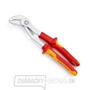 Inštalatérske kliešte VDE-Cobra 250 mm. Knipex 87 26 250 T - 1000V. Chrómované, viaczložkové objímky Inštalatérske kliešte VDE-Cobra 250 mm. Knipex 87 26 250 T - 1000V. Chrómované, viaczložkové objímky gallery main image