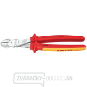 Výkonné bočné frézy 250 mm KNIPEX 74 06 250 - 1000 V. Chrómované, viaczložkové VDE puzdrá Výkonné bočné frézy 250 mm KNIPEX 74 06 250 - 1000 V. Chrómované, viaczložkové VDE puzdrá gallery main image