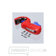 Rezák na plastové odpadové rúry, priemer 32 ÷ 50 mm Knipex 90 23 01 BK náhled